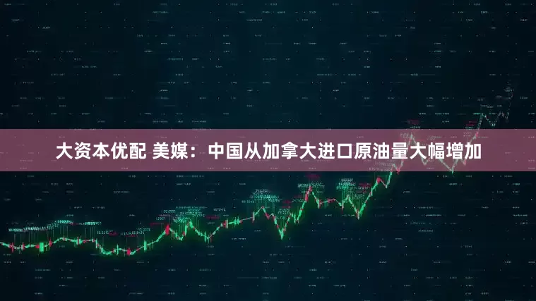 大资本优配 美媒：中国从加拿大进口原油量大幅增加